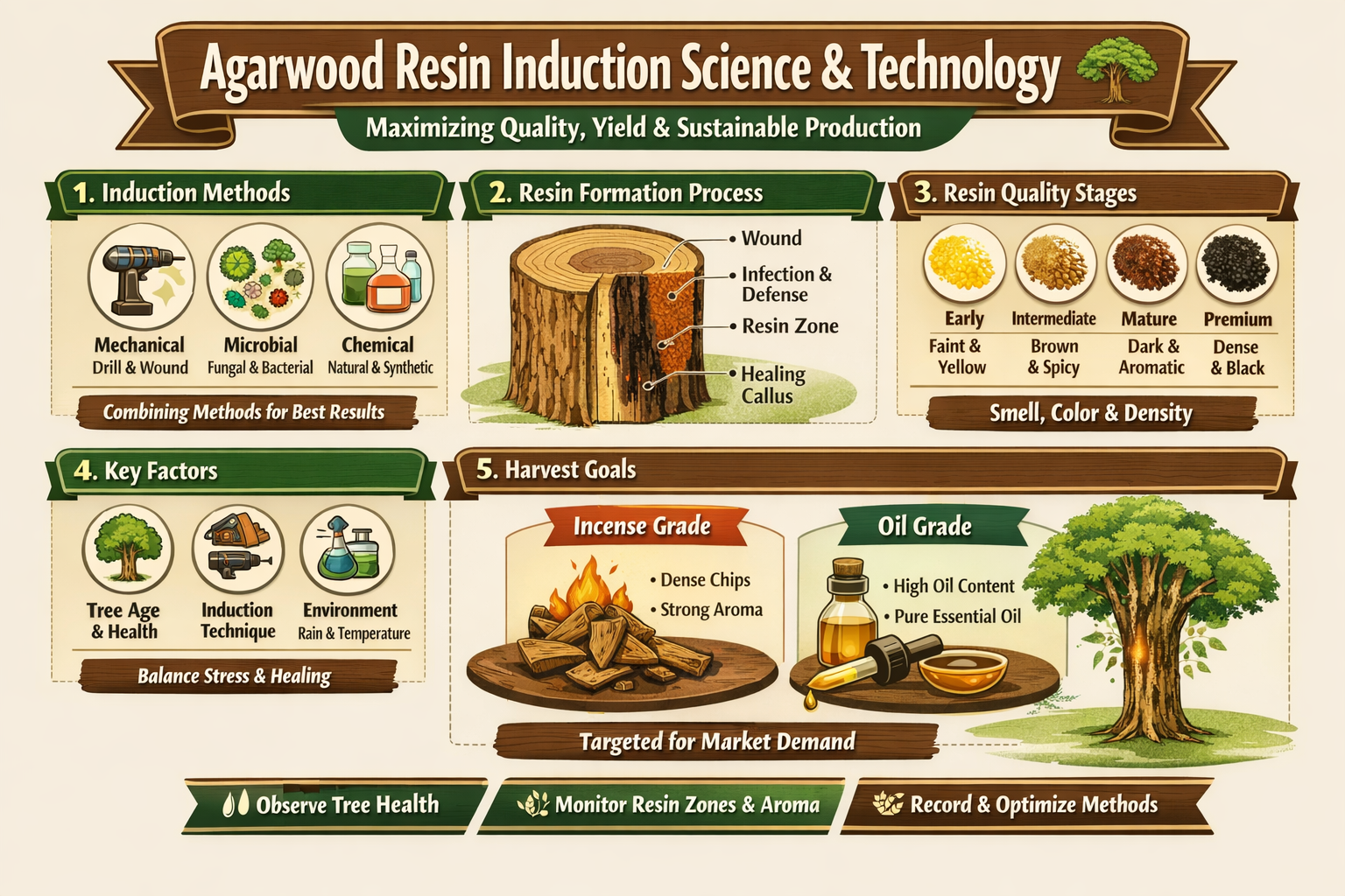 Agarwood Resin Induction Science & Technology Course